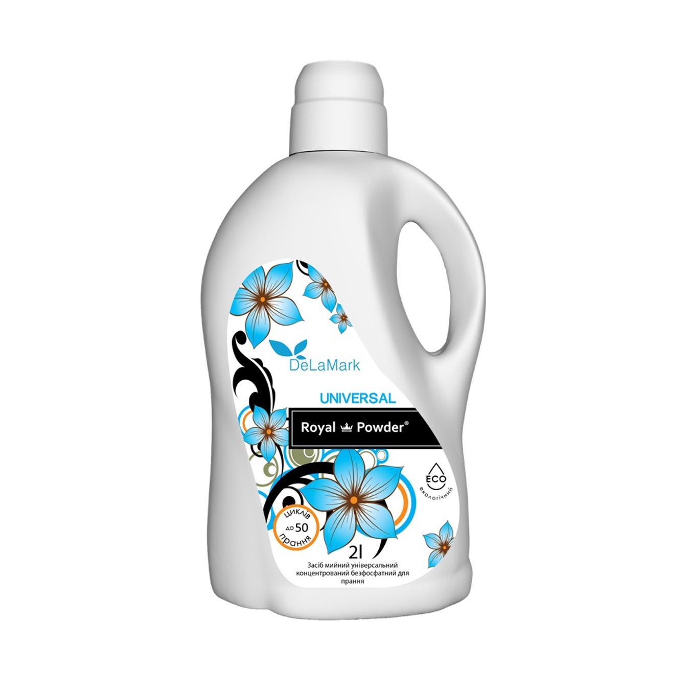 

Гель для стирки DeLaMark Royal Powder Universal 2л