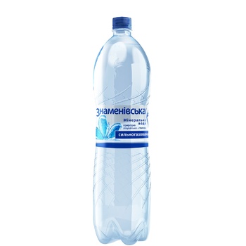 Znamenivska Highly Carbonated Mineral Water 1.5l - buy, prices for ULTRAMARKET - photo 1