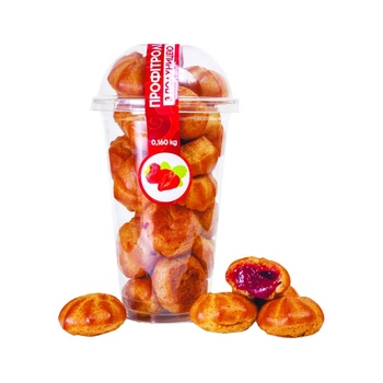 Roma Profiteroles with Strawberries 160g