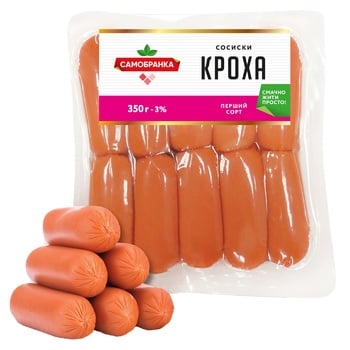 Samobranka Krokha Sausages 350g - buy, prices for - photo 1