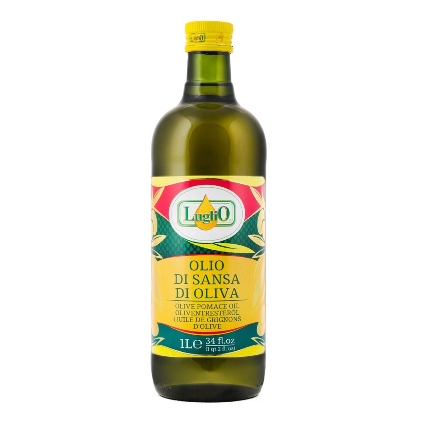 

Масло оливковое Luglio Pomace рафинированное 1л