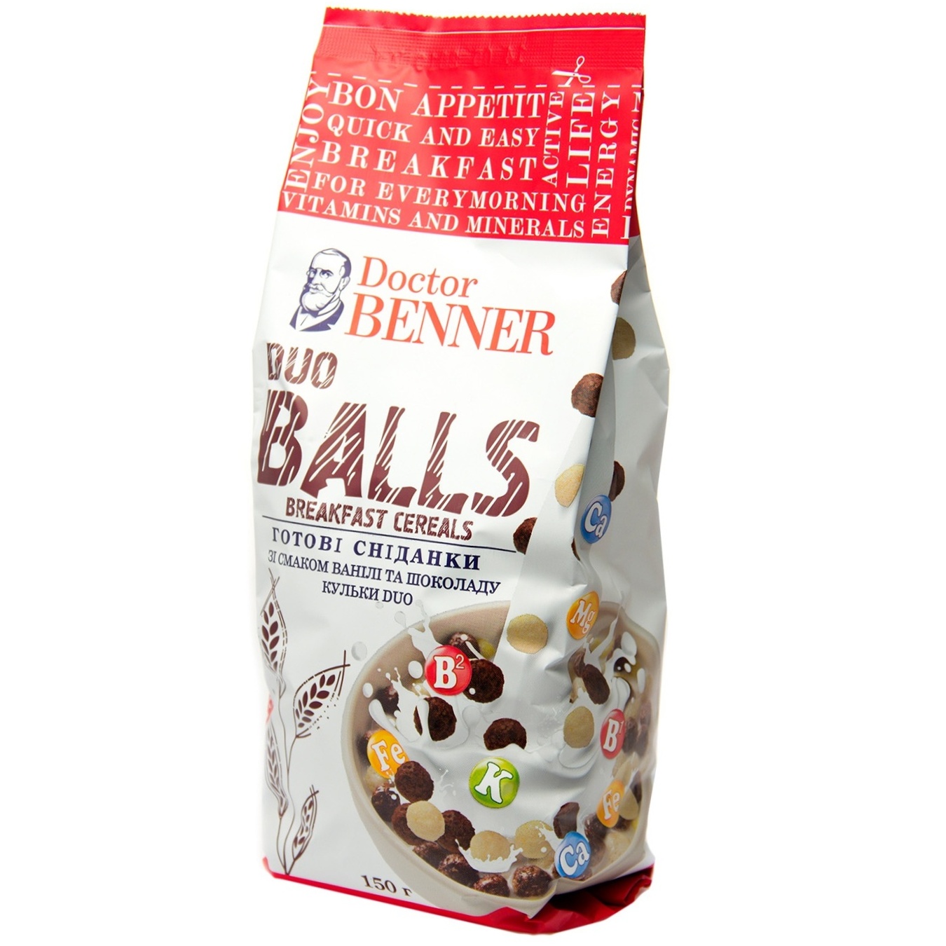 

Завтраки готовые Dr.Benner Duo Balls 150г
