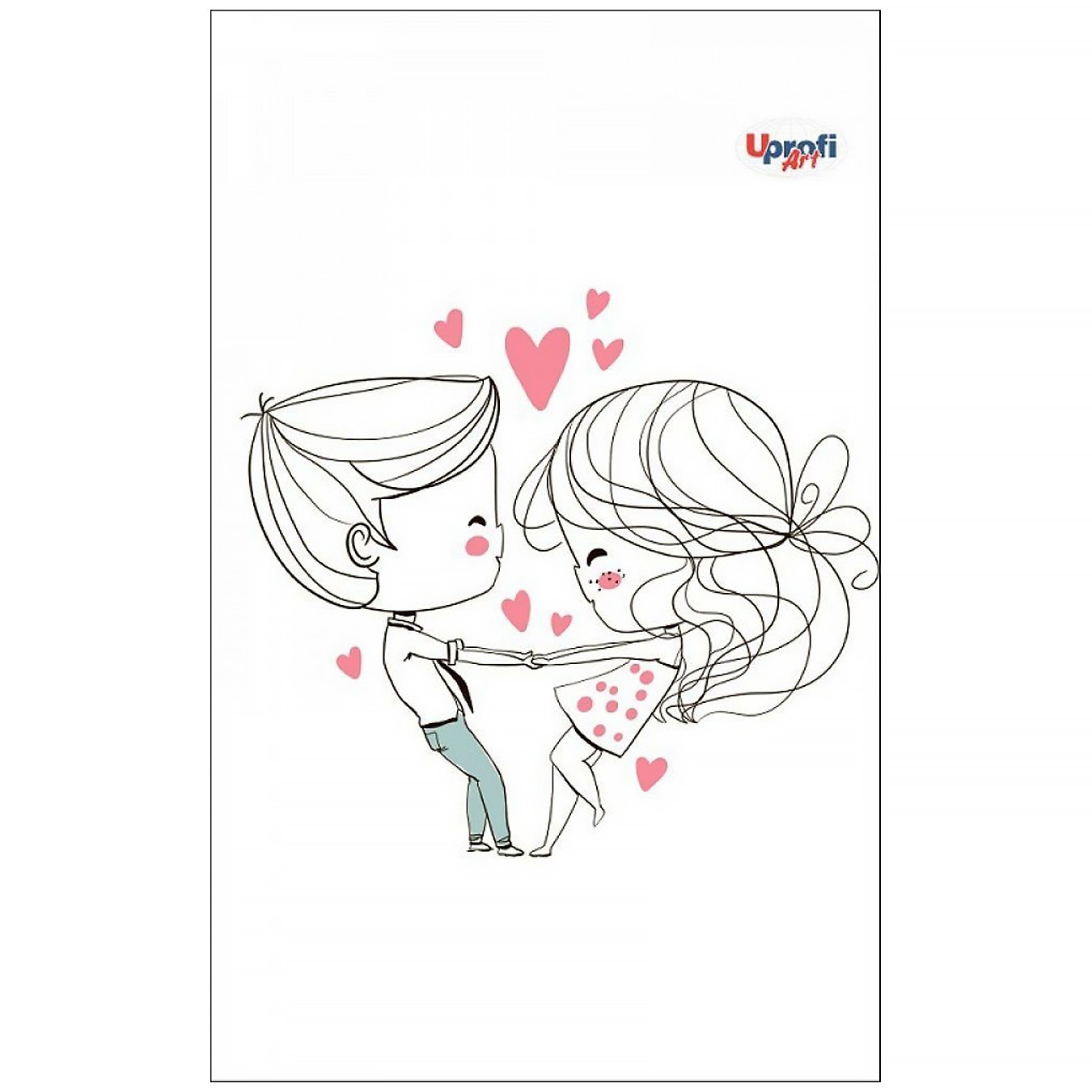 

Блокнот Lovers Dancing B6