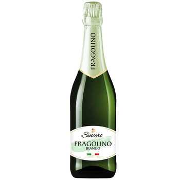 Sincero Fragolino Bianco Wine-based Drink White Semi-sweet 7% 0.75l - buy, prices for Auchan - photo 1