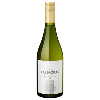 Вино Finca Las Moras Chardonnay белое сухое 13% 0,75л - купить, цены на ULTRAMARKET - фото 1