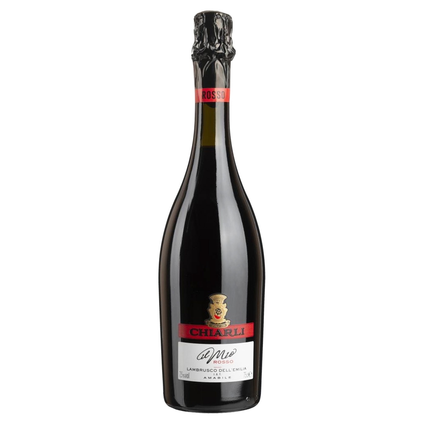 

Вино игристое Chiarli Lambrusco Rosso красное полусладкое 7,5% 0,75л