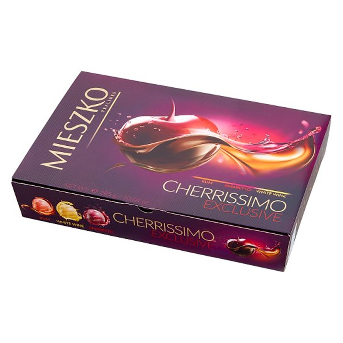 

Конфеты Mieszko Cherrissimo Exclusive шоколадные с вишней 285г