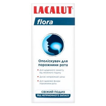 Ополаскиватель для полости рта Lacalut Flora 300мл - купить, цены на - фото 1