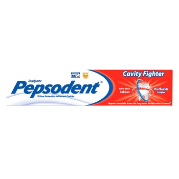 Зубна паста Pepsodent Cavity Fighter захист від карієсу 75г - купити, ціни на Восторг - фото 1