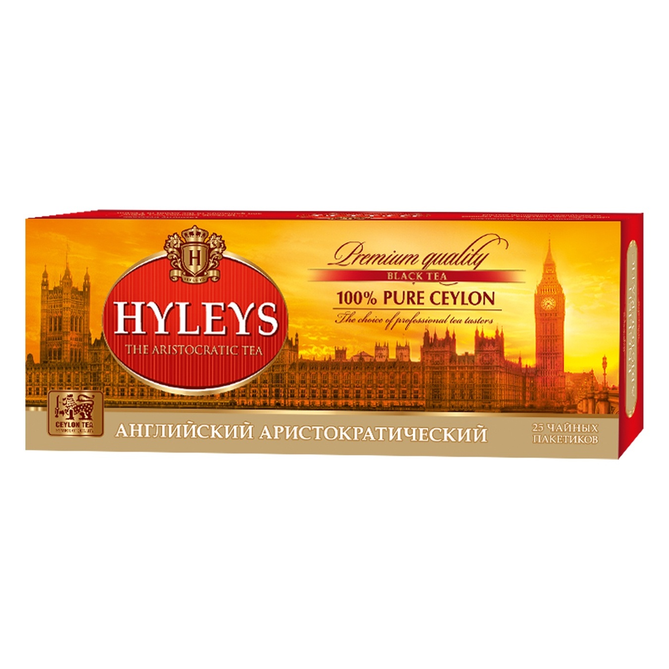 

Чай черный Hyleys Английский аристократический 2г х 25шт