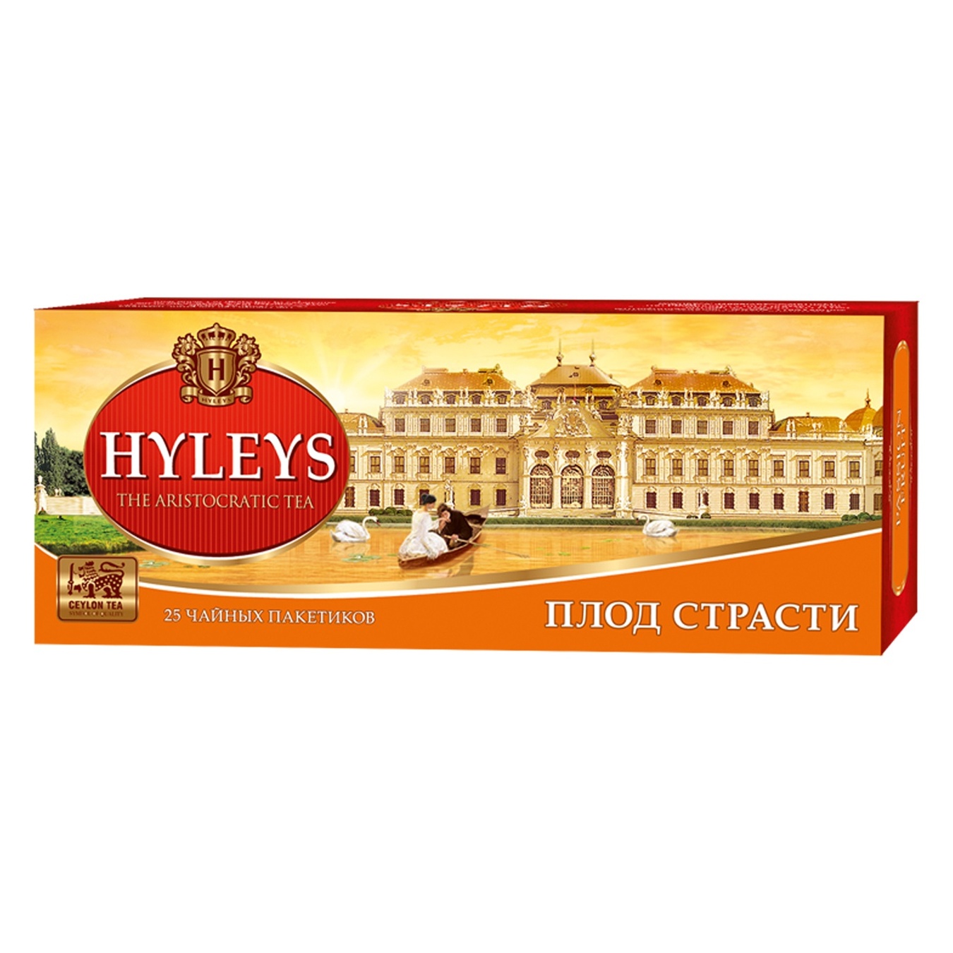 

Чай Hyleys Плод страсти черный 25шт х 1,5г