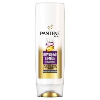 Бальзам-ополаскиватель Pantene Pro-V Питательный коктейль для слабых волос 360мл - купить, цены на Восторг - фото 1