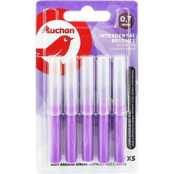 Auchan Interdental Brushes 0.7mm 5pcs - buy, prices for Auchan - photo 1