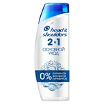 Шампунь і бальзам-ополіскувач 2в1 Head & Shoulders Основний догляд проти лупи 600мл