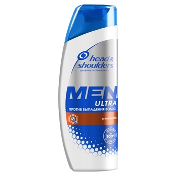 Head & Shoulders Anti Hair Loss for Men Shampoo Against Dandruff 200ml - buy, prices for NOVUS - photo 1