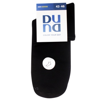 Duna 7016 1000 Black Size Men's Socks 27-29