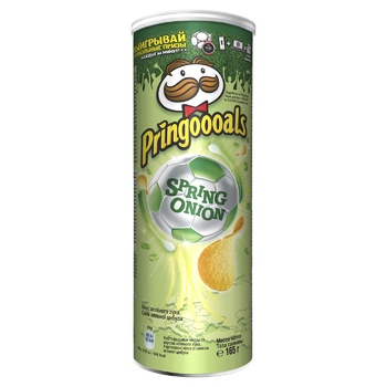 Pringles Spring Onion Potato Chips 165g - buy, prices for ULTRAMARKET - photo 2