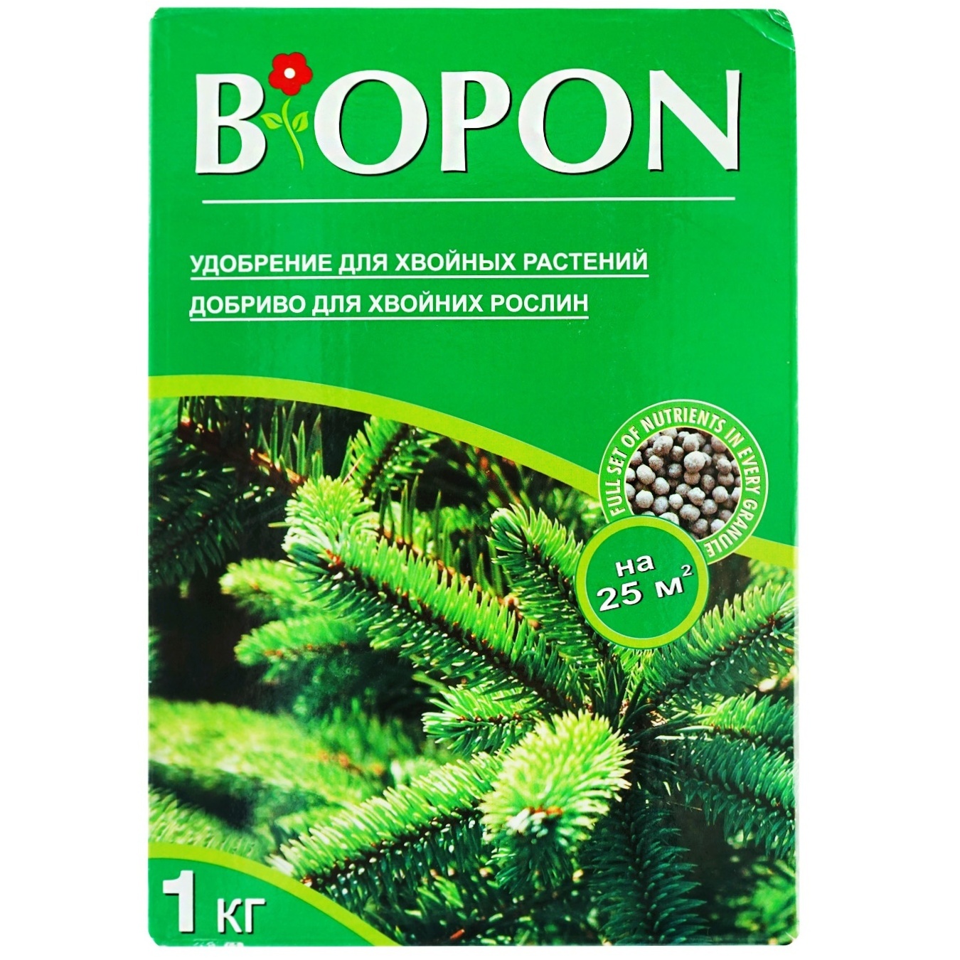 

Удобрение Biopon для хвойных растений 1кг