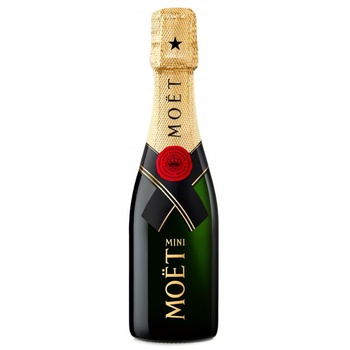 Шампанское Moet & Chandon Brut Imperial белое сухое 12% 200мл - купить, цены на NOVUS - фото 1