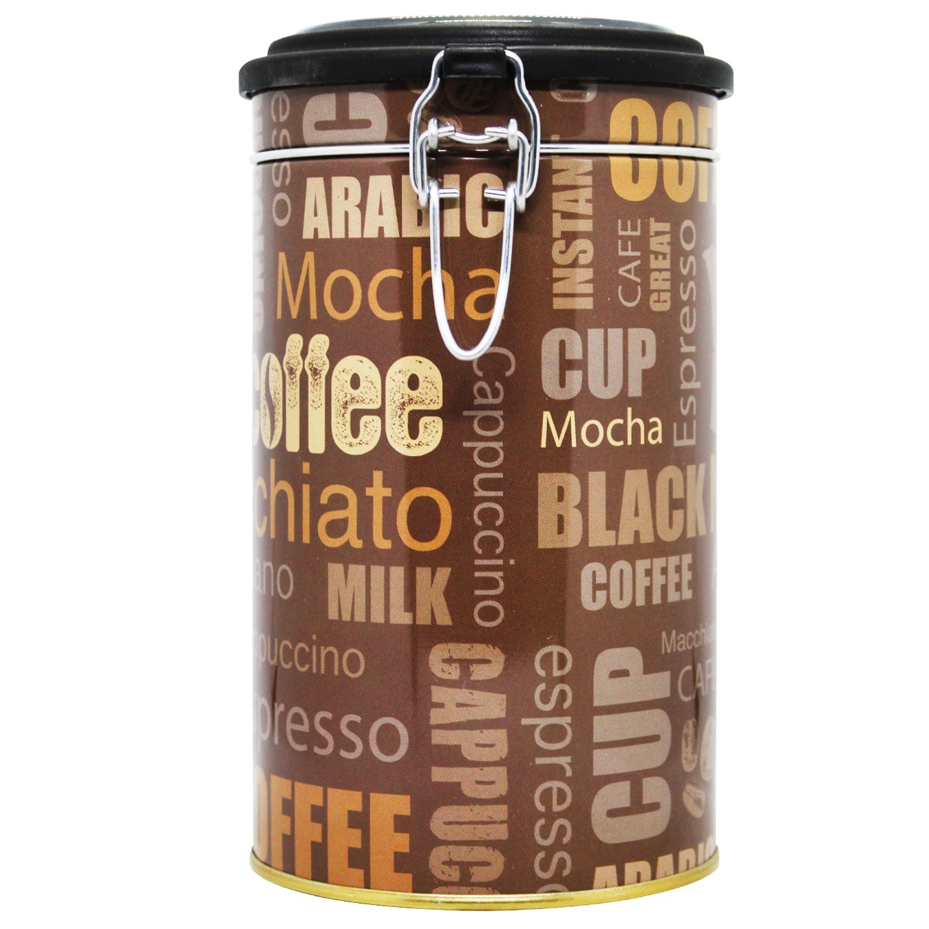 

Банка для кофе Zeller Espresso с застежкой 11х20см
