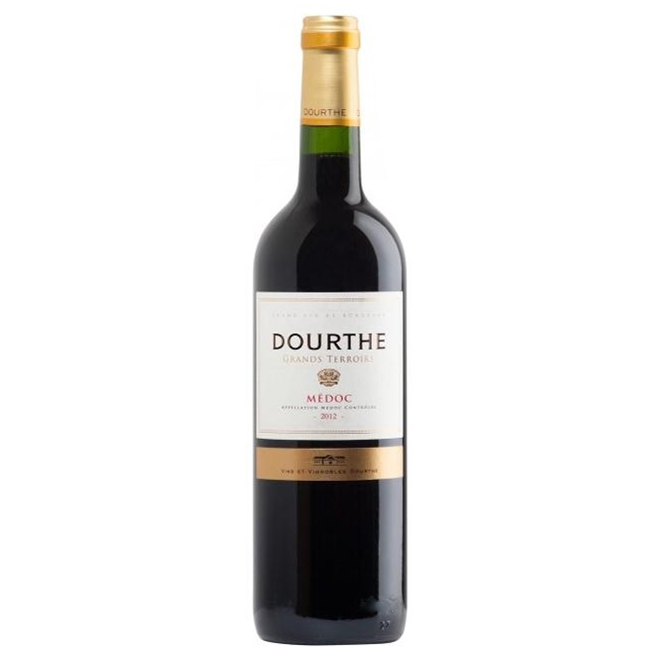 

Вино Dourthe Grand Terroirs Medoc красное сухое 12.5% 0,75л