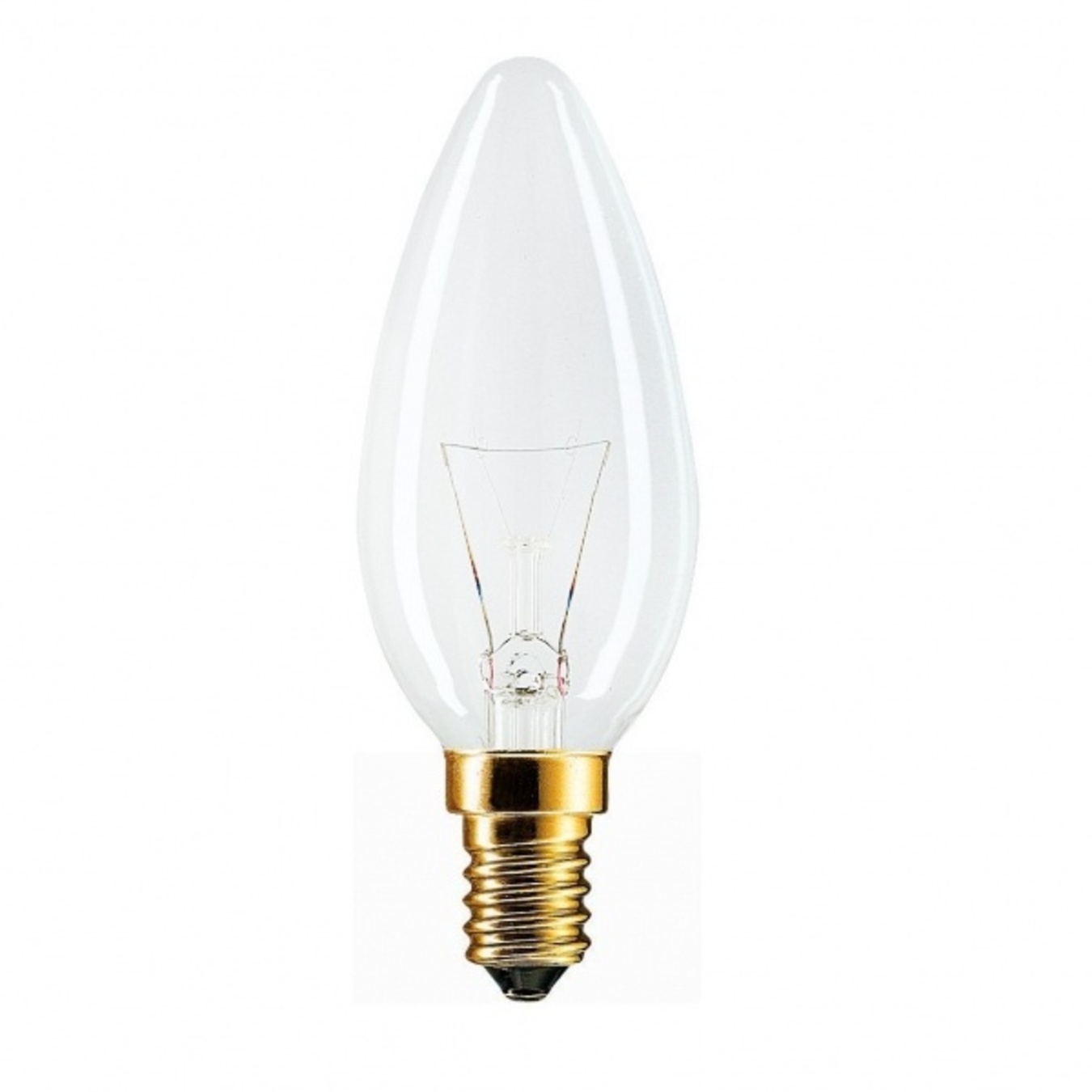 

Лампа накаливания Philips 40W E14 230V B35 FR 1CT/10X10F