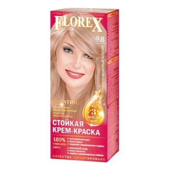 Крем-фарба Florex для волосся колір бежева перлина - купити, ціни на Auchan - фото 1