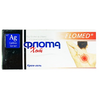 Flomed Flomahot Cream-gel for Back Pain 31g