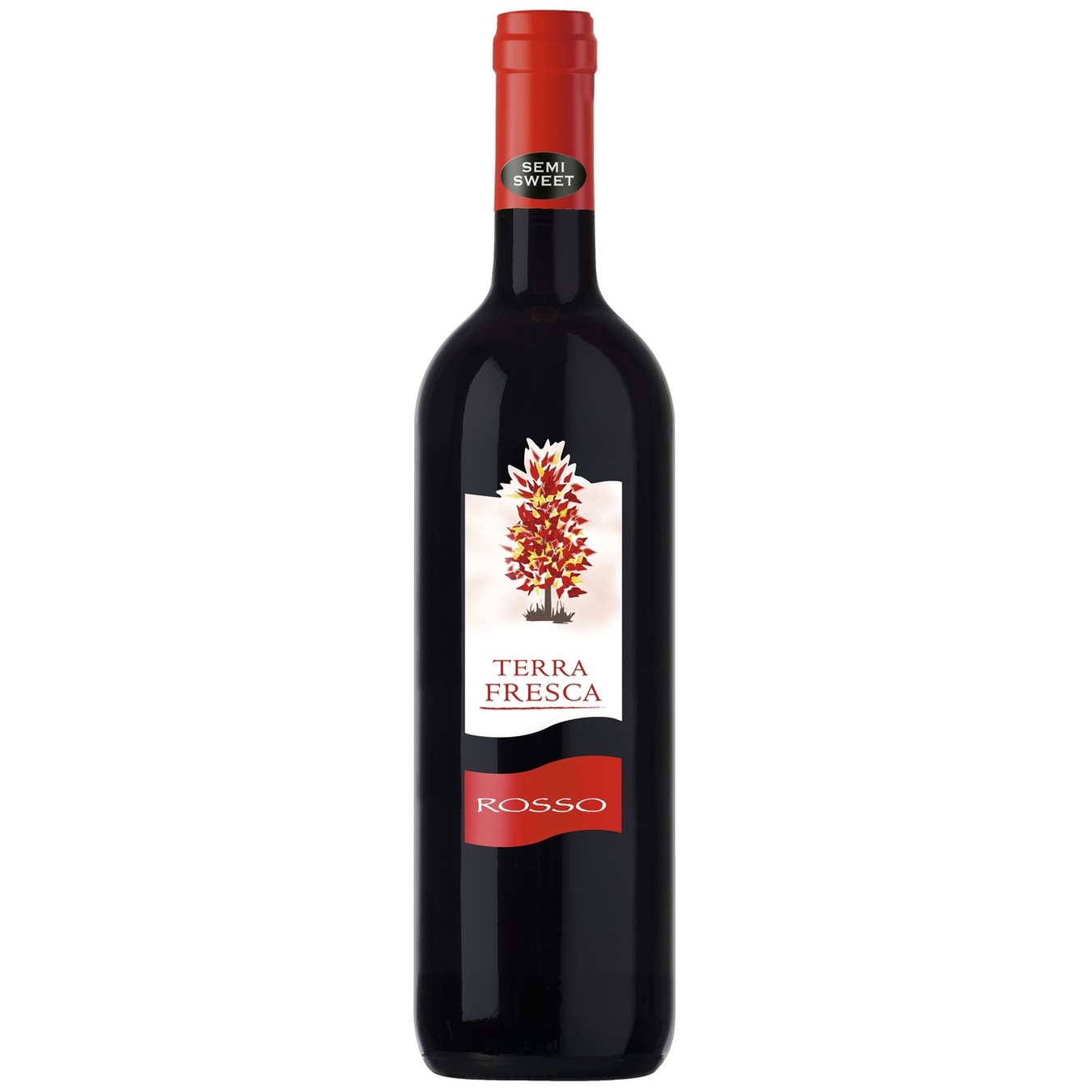 

Вино Terra Fresca Rosso красное полусладкое 10,5% 0,75л