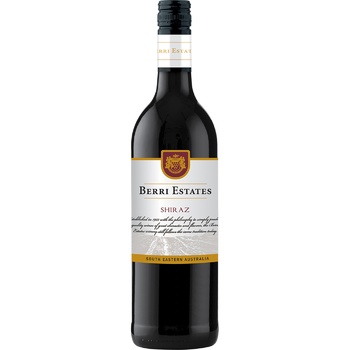 Berri Estates Shiraz Red Semi-dry Wine 13.5% 0.75l - buy, prices for Auchan - photo 1