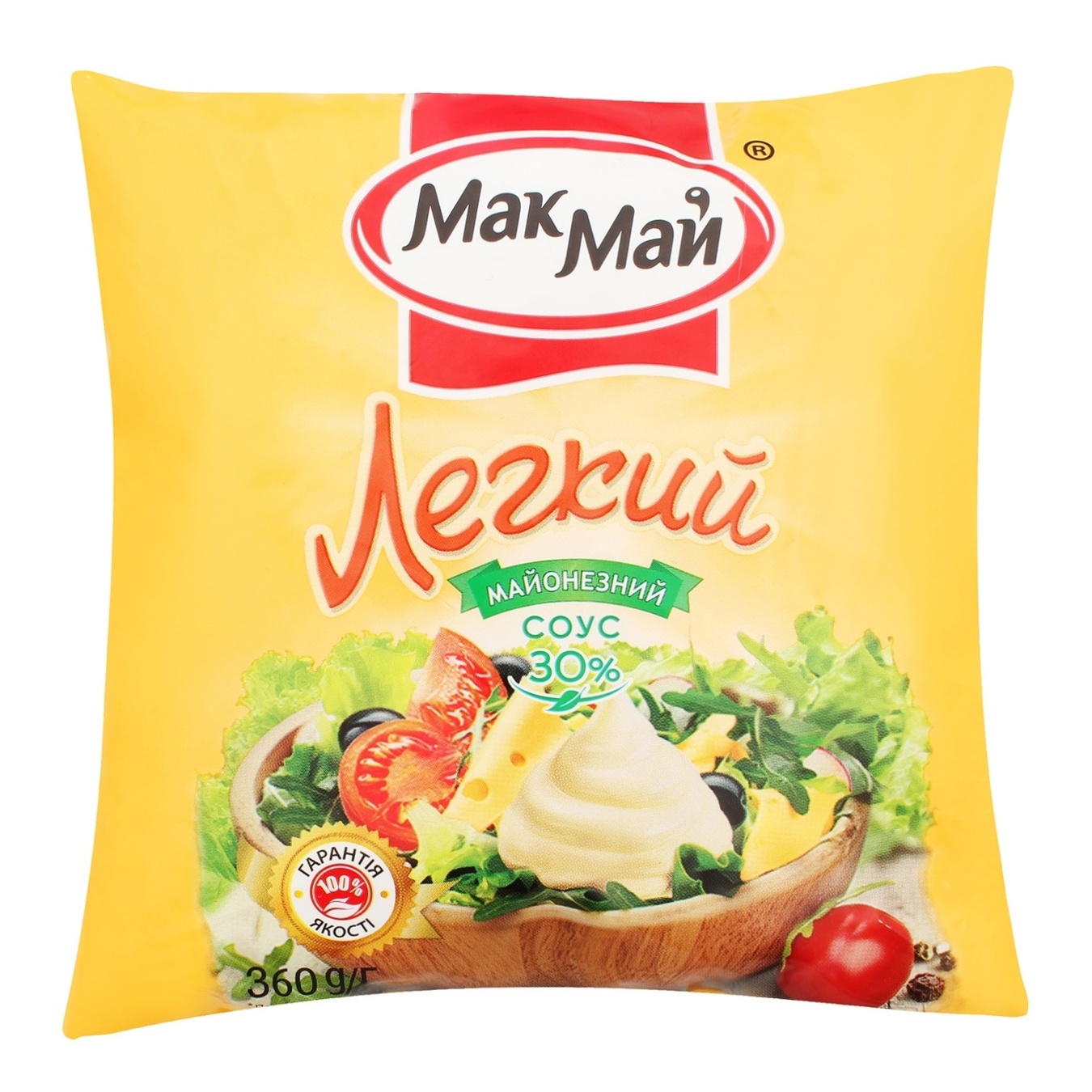 

Соус майонезный Мак Май Легкий 30% 360г