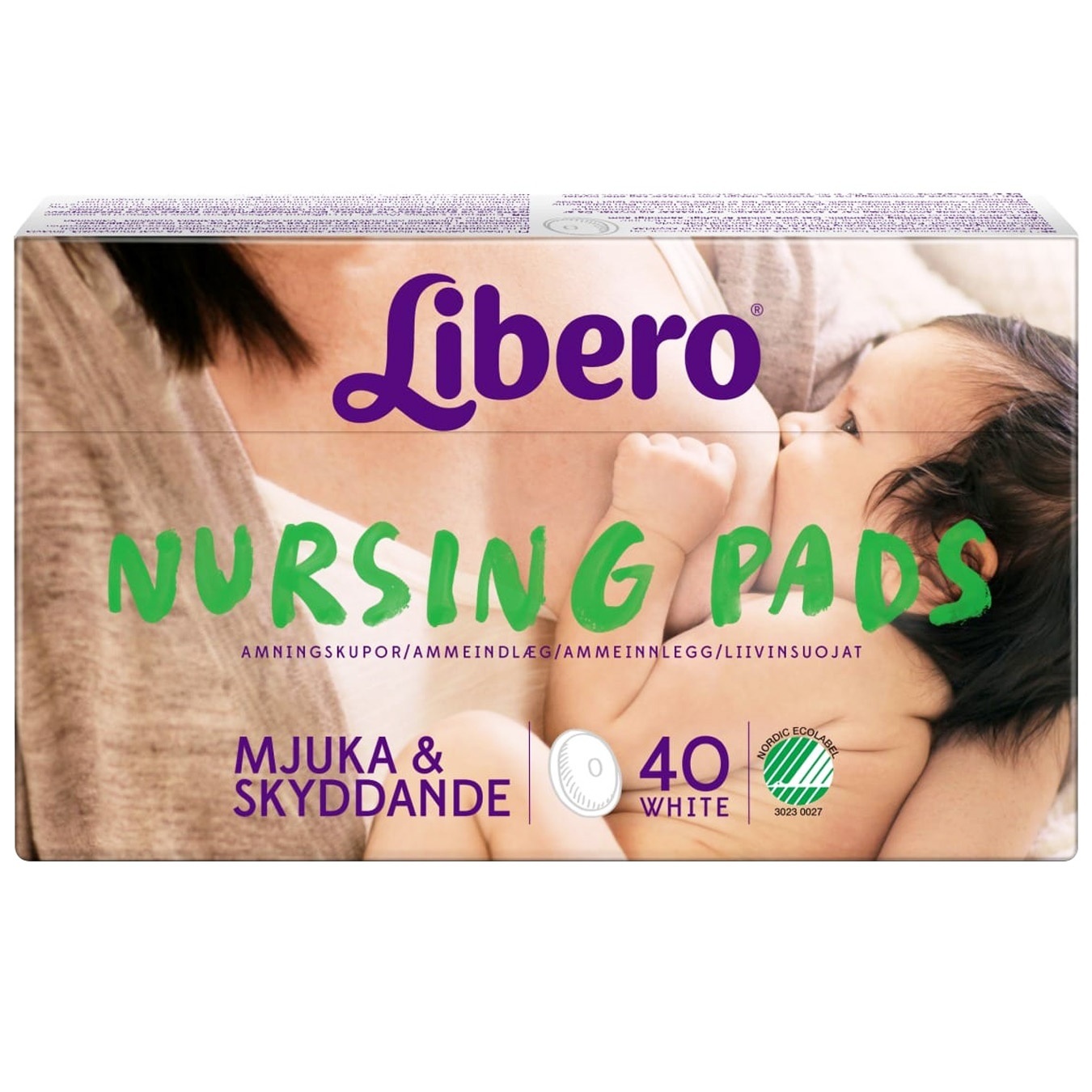 

Лактационные вкладыши Libero Nursing Pads 40шт