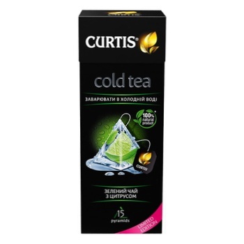 Чай Curtis Iced Tea зеленый с цитрусами 15шт х 1,8г - купить, цены на Таврия В - фото 2