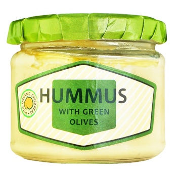 Hummus with green olives 270g