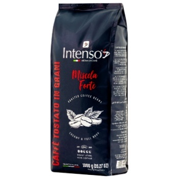 Intenso Miscela Forte In Grain Coffee 1kg - buy, prices for Vostorg - photo 1