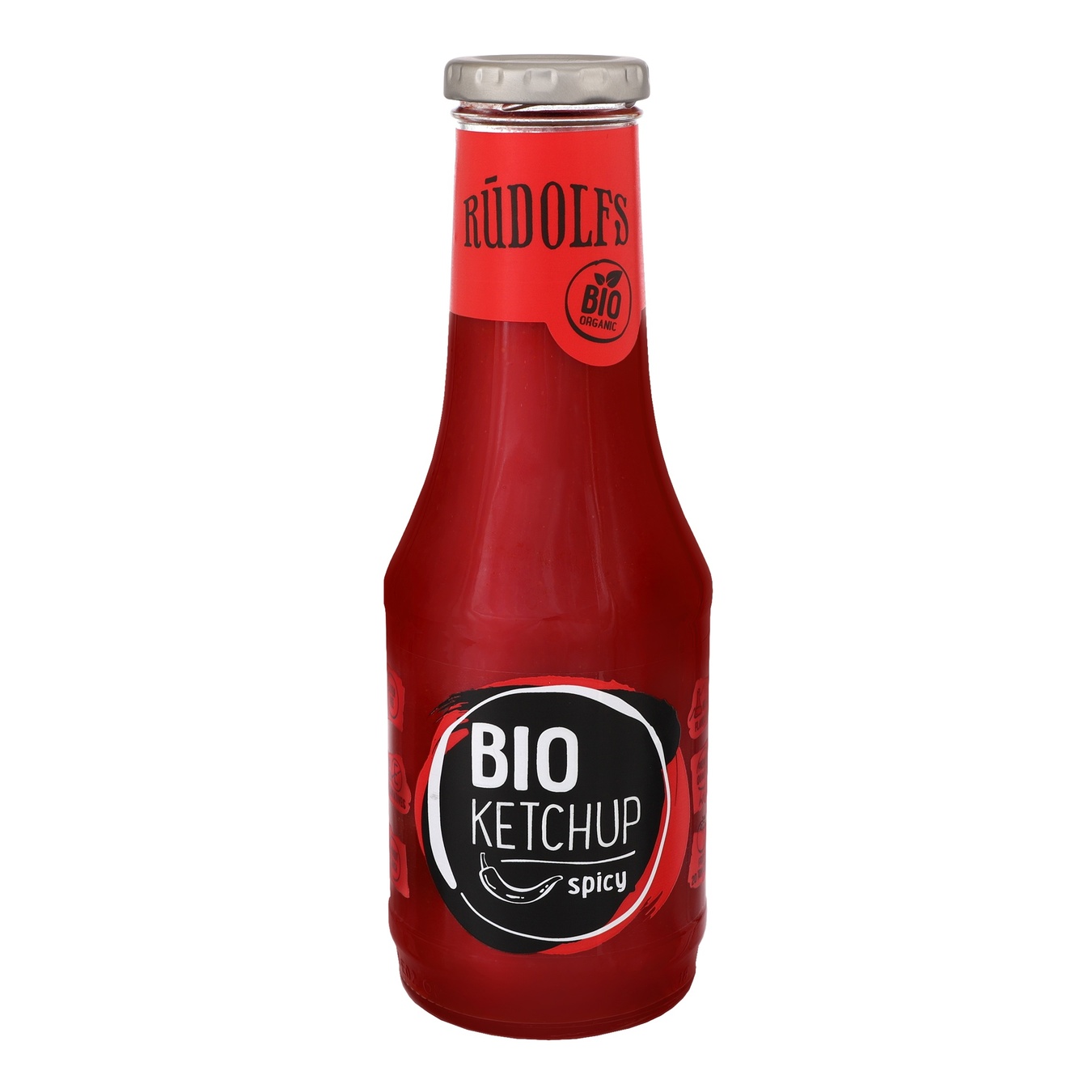 

Кетчуп Rudolfs Spicy Bio томатный 530г