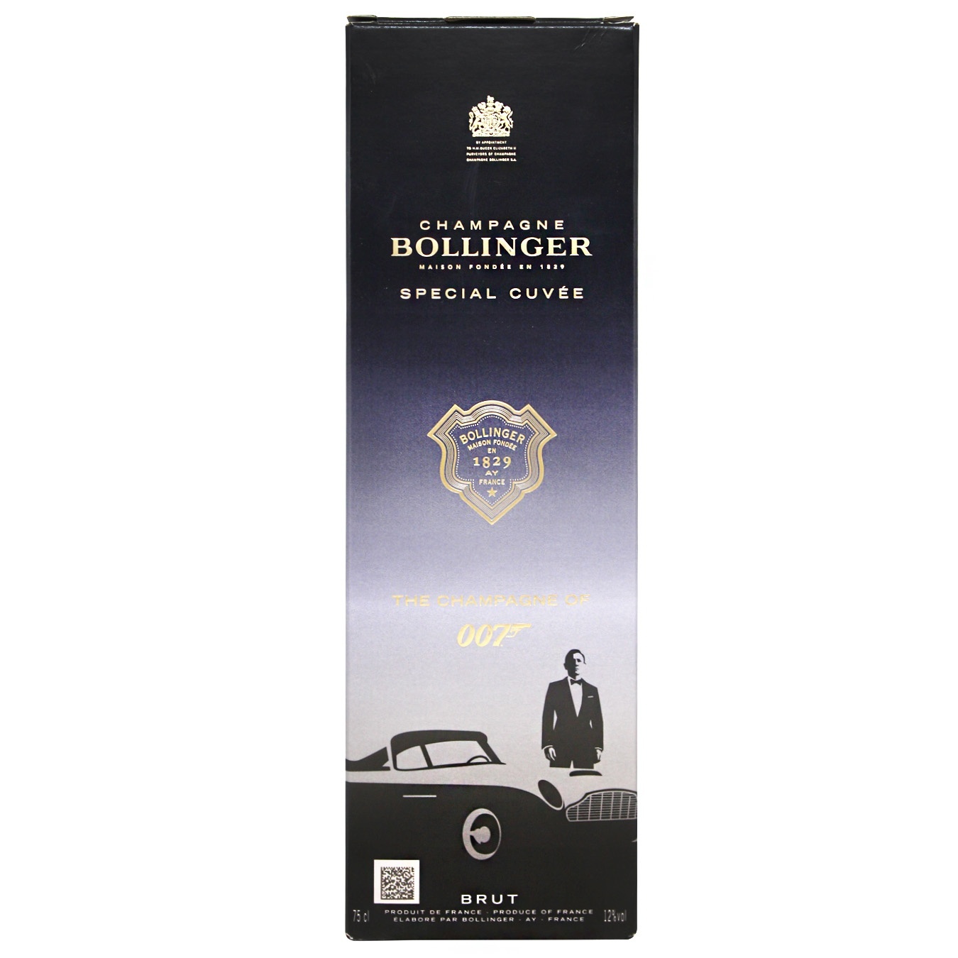 

Шампанское Bollinger Cuvee 007 Box белое брют 12% 0,75л