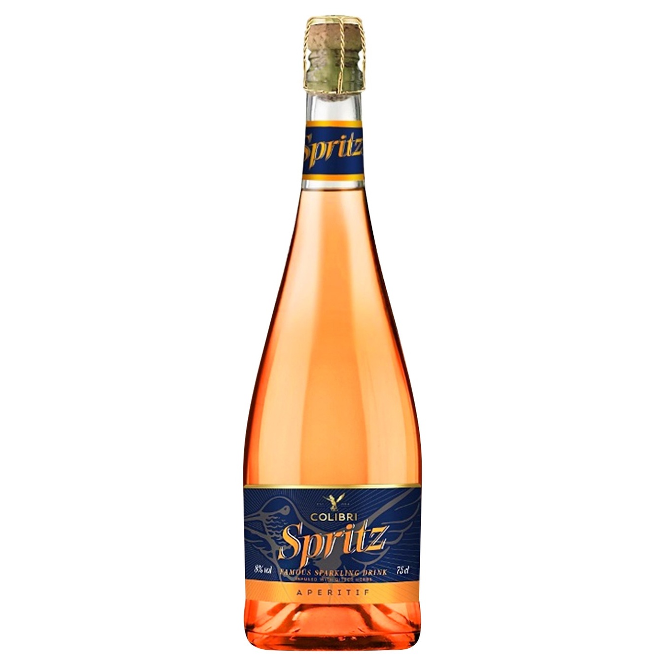 

Напиток винный игристый Colibri Spritz 8% 0.75л