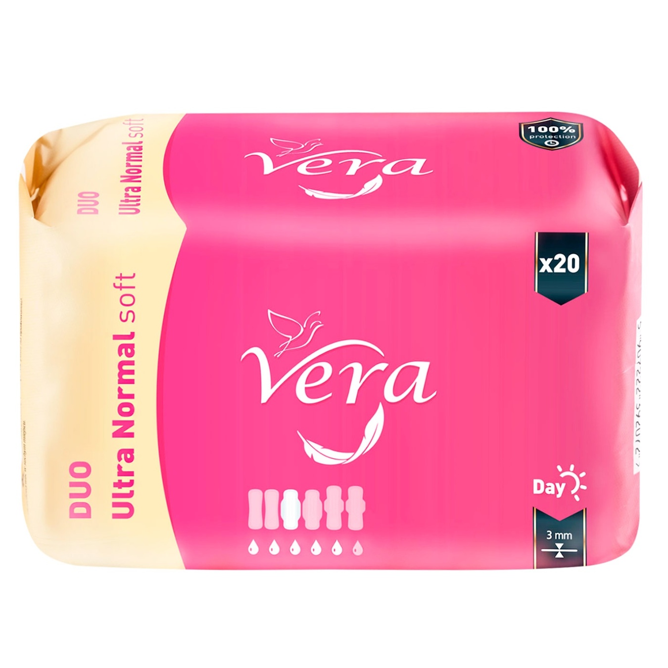 

Прокладки гигиенические Vera Duo Ultra Normal soft 20шт
