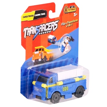 Іграшка TransRacers машинка 2-в-1 вантажівка та навантажувач