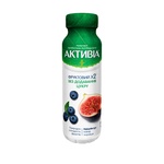 Біфідойогурт Активіа Чорниця-інжир питний 1,2% 270г