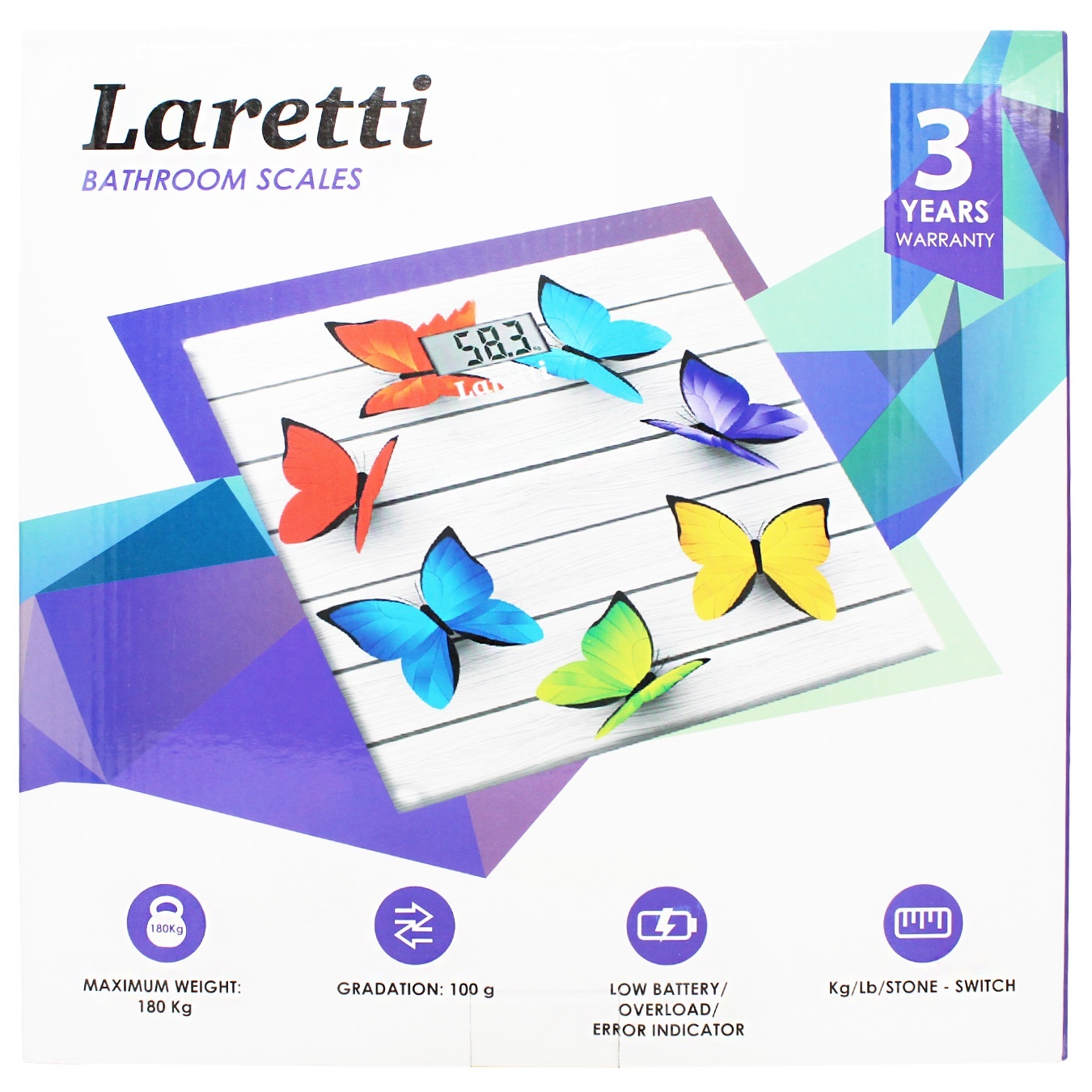 

Весы напольные Laretti LR-BS0012