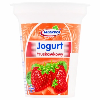 Mlekpol Yogurt with Strawberry Flavor 11% 150g - buy, prices for Auchan - photo 2