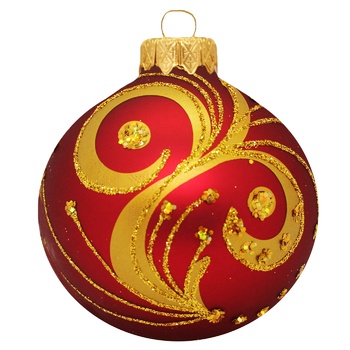 Christmas Ball with Pattern 80mm assortment - buy, prices for Za Raz - photo 8