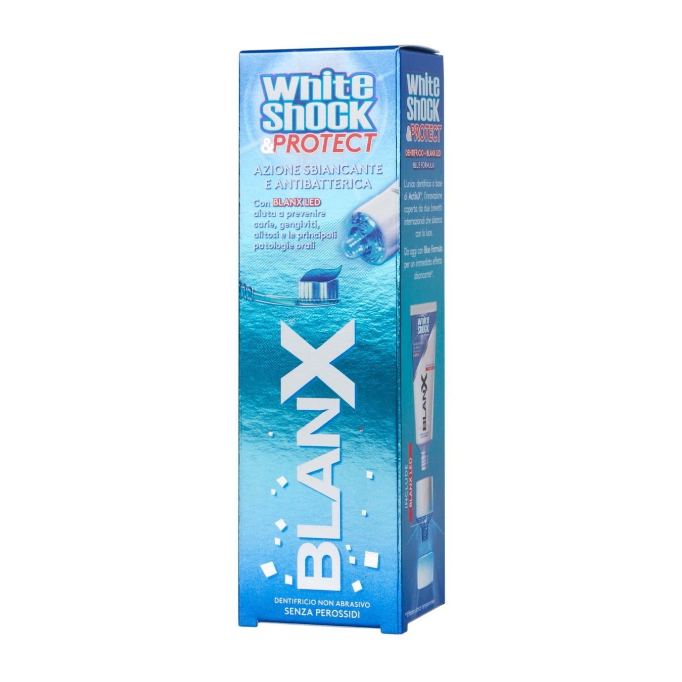 

Зубная паста Blanx White Shock с LED-колпачком 50мл