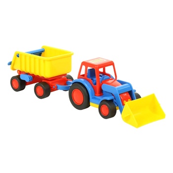 Polesie Toy Loader-tractor with Trailer - buy, prices for - photo 3