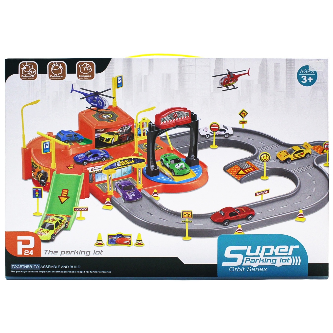 

Игрушечный набор Паркинг 38,5х27,5х10см P7688
