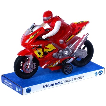 Toy Motorcycle Inertial 25cm - buy, prices for Auchan - photo 3