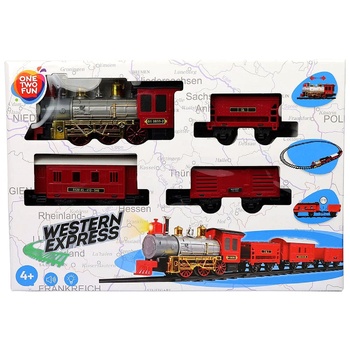 One two fun Toy Set of Trains - buy, prices for Auchan - photo 2