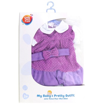 One two fun Set of Clothes for Doll - buy, prices for Auchan - photo 1